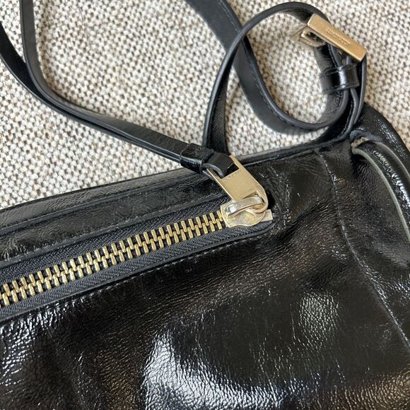All Saints Alpha Backpack in Liquid Khaki Black Shinny main image 11